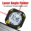 Portable New Angle Protractor Laser Angle Gauge Finder Digital Inclinometer 4*90° Electronic Level for home Type-c charging 1