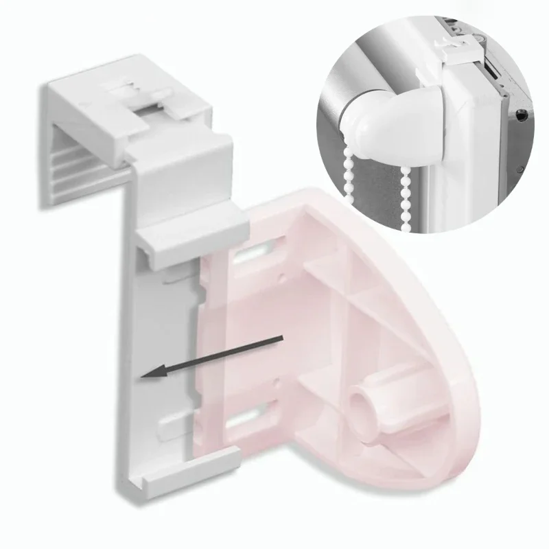 20/60Pcs Roller Blind Adjustable Brackets Replacement Accessories Roller Curtain Holder Repair Parts Window Shade Clamp