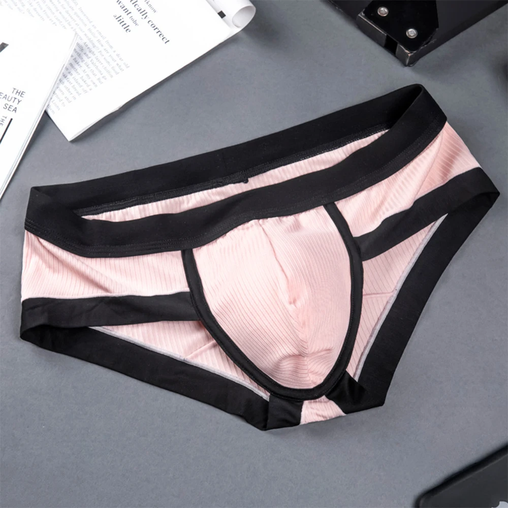 

Men Sexy Convex Pouch Underpants Gays Clothes Male Breathable Low-Waist Briefs Underwear Underpants Pouch Shorts Panties