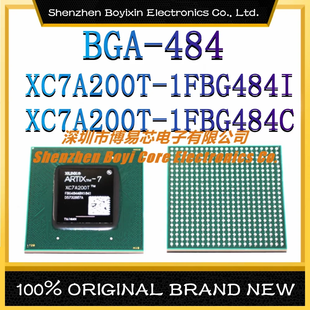 XC7A200T-1FBG484I XC7A200T-1FBG484C Package: BGA-484 Programmable Logic Device (CPLD/FPGA) IC Chip xc7k70t 1fbg484c xc7k70t 1fbg484i xc7k70t 2fbg484c xc7k70t 2fbg484i xc7k70t 3fbg484e xc7k70t 3fbg484i xc7k70t ic chip bga 484