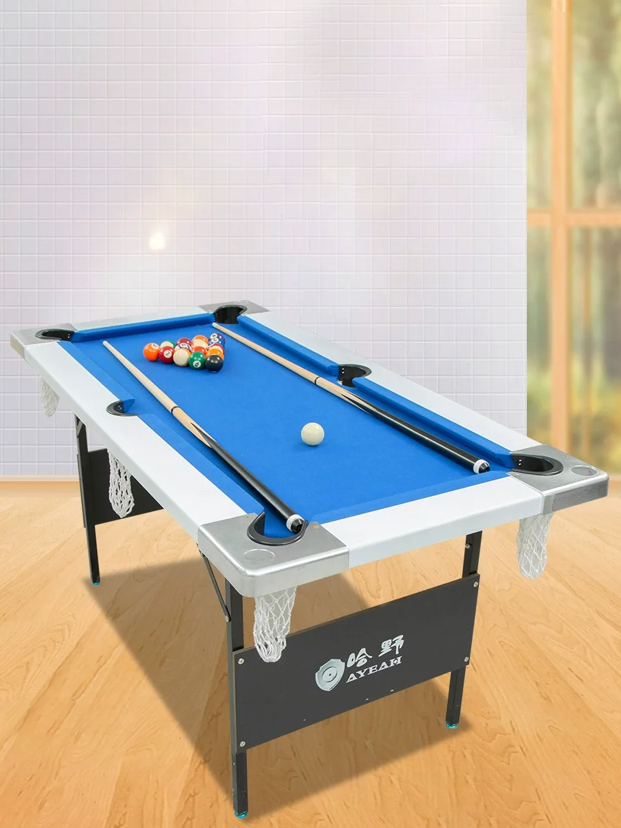 Pool Table, Folding Mini Table, 7ft Snooker Table for Home Kids Game