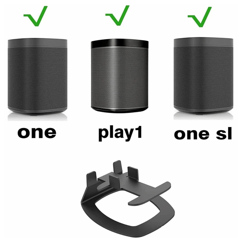 Supporto Per Staffa In Metallo Per Sonos One Sonos One Sl Sonos Play1 Robusto Metallo Solido