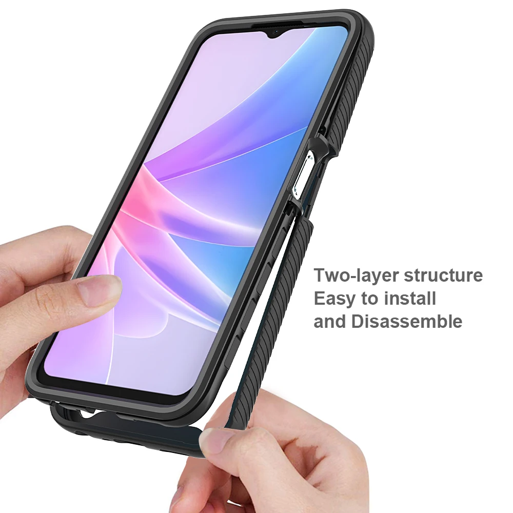 Oppo A78 5G A17 A57 4G ̽, ĸ Ŭ   Ŀ, Oppo A57s A57e A77 5G A77 4G A77s    ̽, 2 in 1