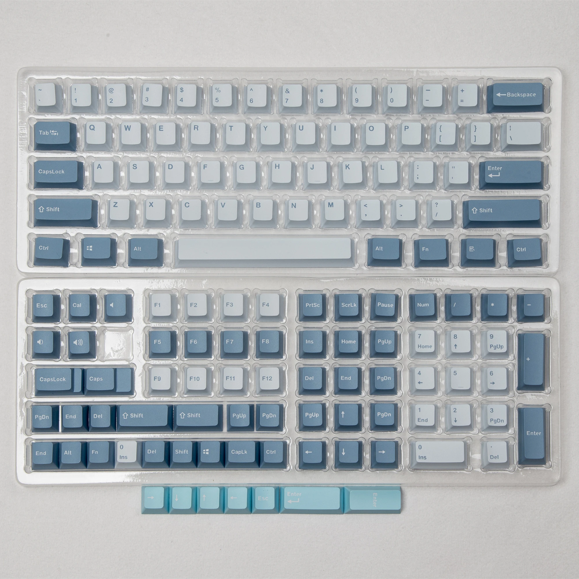 GMK Shoko 135 Keys OEM Keycaps PBT Double Shot Mechanical Keyboard Keycaps for Cherry MX Switch 61/64/68/87/104/108 6.25u 