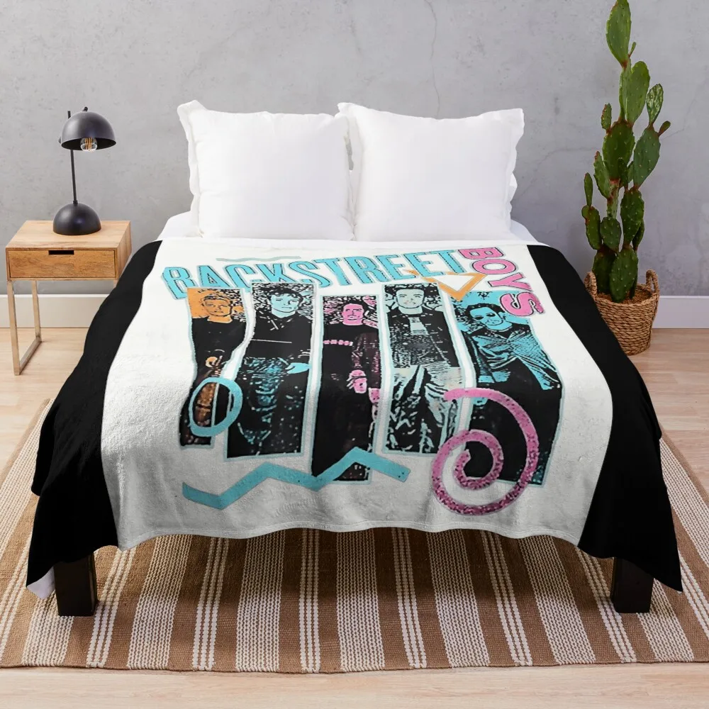 Backstreet Boys Backstreet Boys-Smettere Di Giocare A Cuore Coperta Flanella Per Divano Coperte Da Picnic Sottili