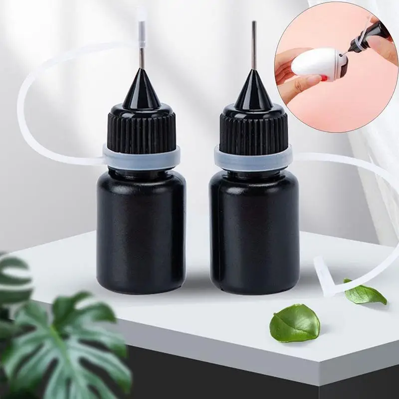 Ink Stamp Refill 5ml Black Ink Oil Refills For Stamp Multifunctional Practical Stamp Roller Accessories Waterproof Privacy Protective Supplies