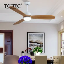 

52Inch Modern Ceiling Fan Lamp With Remote Control Modern Indoor Solid Wood Roof Decorate Fans For Home Fan Ventilador De Techo