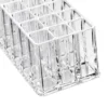 24 Slots Makeup Organizer Lipstick Holder Display Case Clear Lipstick Organizer Makeup Brush Holder Drawer Vanity Bathroom 6