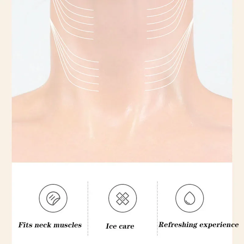 Neck Mask Gold Firming Neck Mask Moisturizing Anti Wrinkles Anti-aging skincare Neck Masks Beauty Necks Skin Care Products