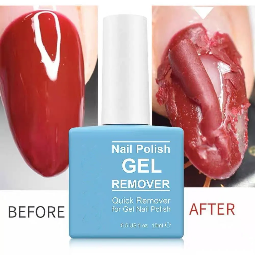 Dkasama 15ml Nail Gel Polish Remover Quickly & Easily UV Gel Polish Removes Professional Non-Irritating Nail Art For Manicure 6