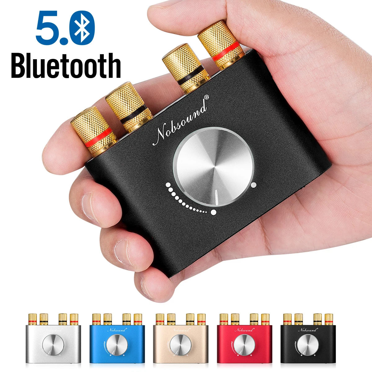 Duplo Áudio Mini Bluetooth 5.0 Amplificador de Potência Receptor de Áudio sem Fio Hifi Stereo Amplificador de Carro para Áudio Doméstico 50w Mais 50w 12v Tpa3116