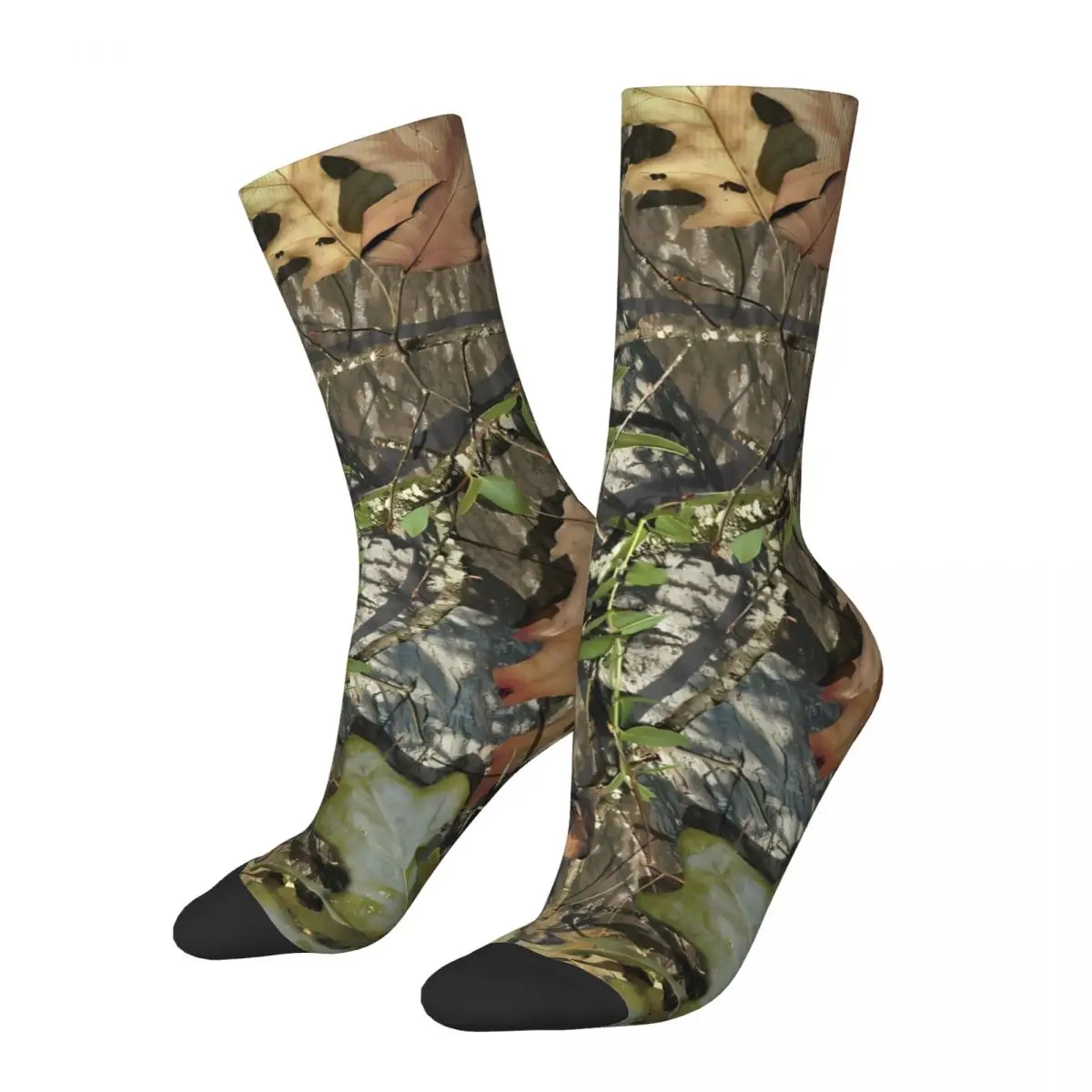 Real Tree Camouflage Mossy Oak Uomo Donna Calzini Antivento Novità Primavera Estate Autunno Inverno Calze Regalo