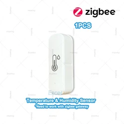 Advanced Smart Home Zigbee Climate Sensor with Remote Monitoring (1PCS)