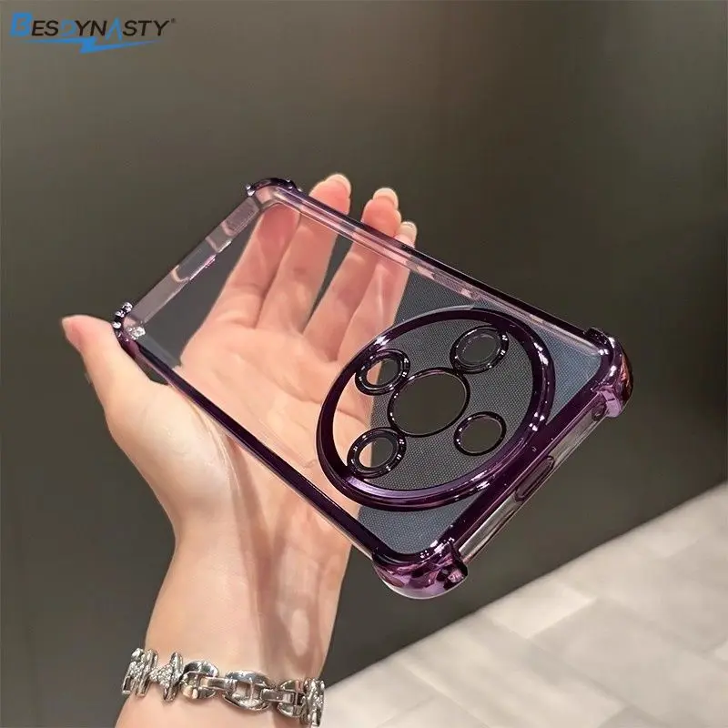Enhanced Product Title: Ultra-Thin Fashion Plating Anti-Drop TPU Case