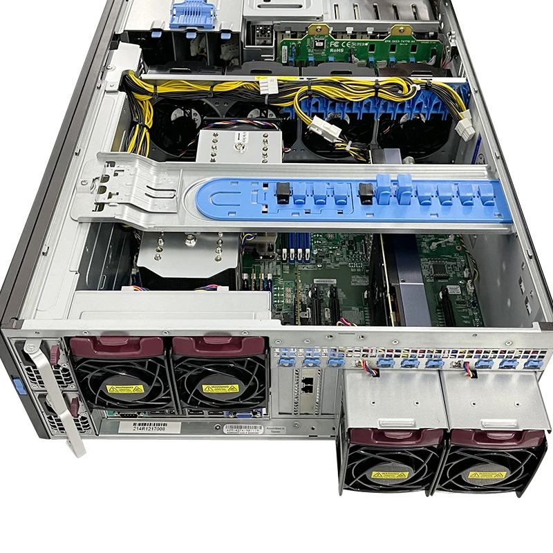 Zhenloong Gpu Chassis Case Ventilador Traseiro para Supermirco 7048 7049 4028 4029 Gr-tr Série Sc748tq 5049a-tr Velocidade 11000 Rpm Fan0148l4 - Imagem 2