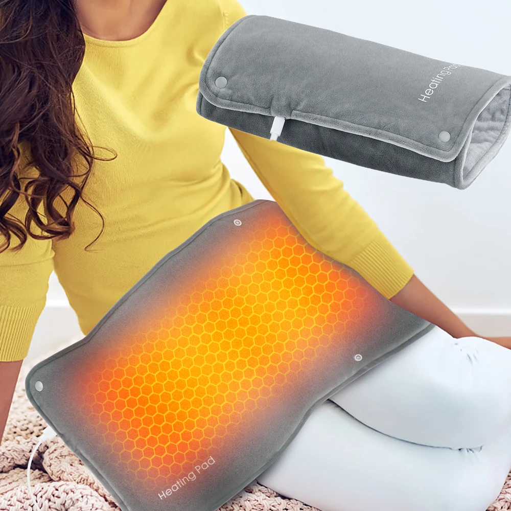Hand Warmer Electric Heating Pad Flannel Heat Explosion-Proof Warm Bag Reusable 30*50cm