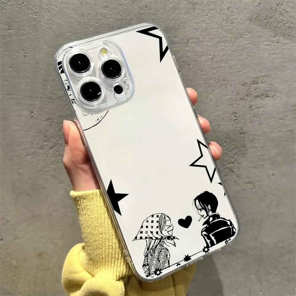 Cool Girl Oosaki Nana Japanese Anime Transparent Phone Case
