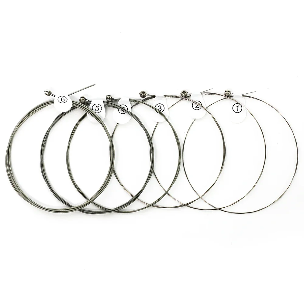 Electric Guitar Strings Steel Core Surface Coating Nickel Electric Stringed Parts Accessories ZIKO DEG-009