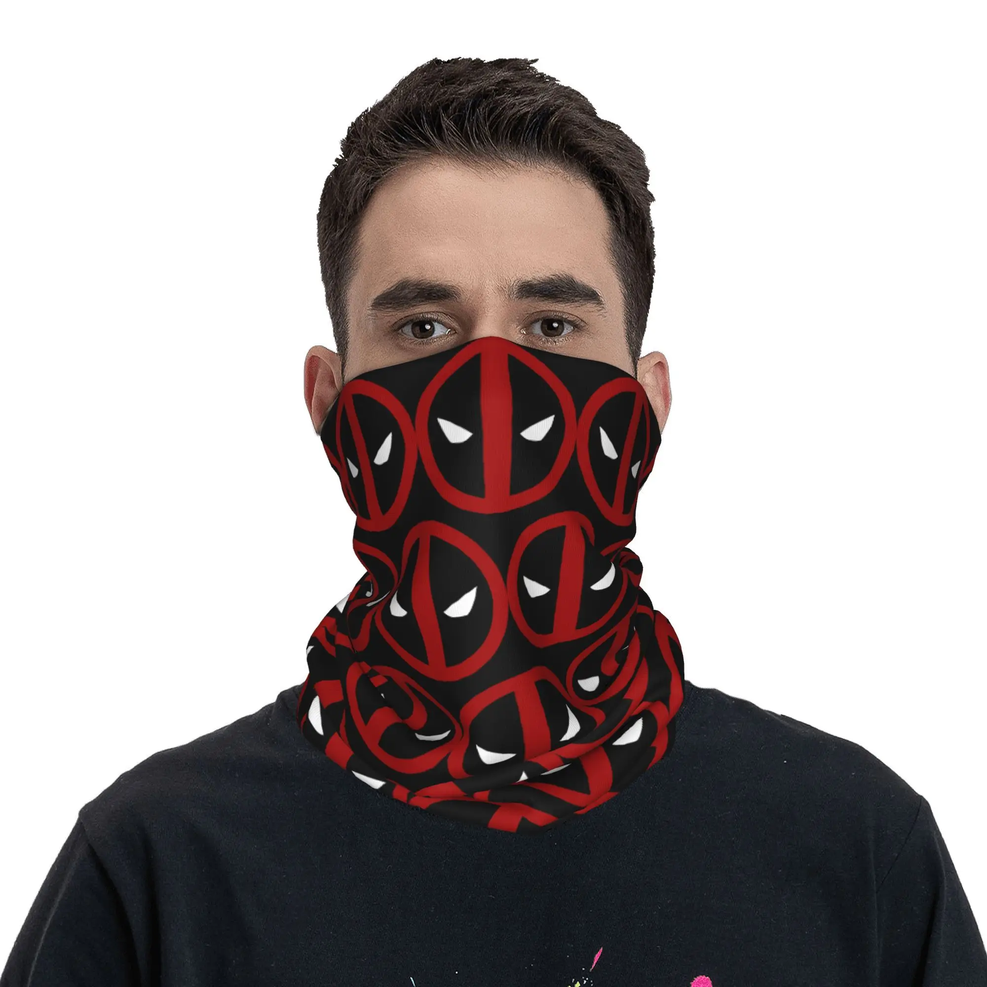 Bandana Neck Gaiter for Men Women Windproof Face Cover
