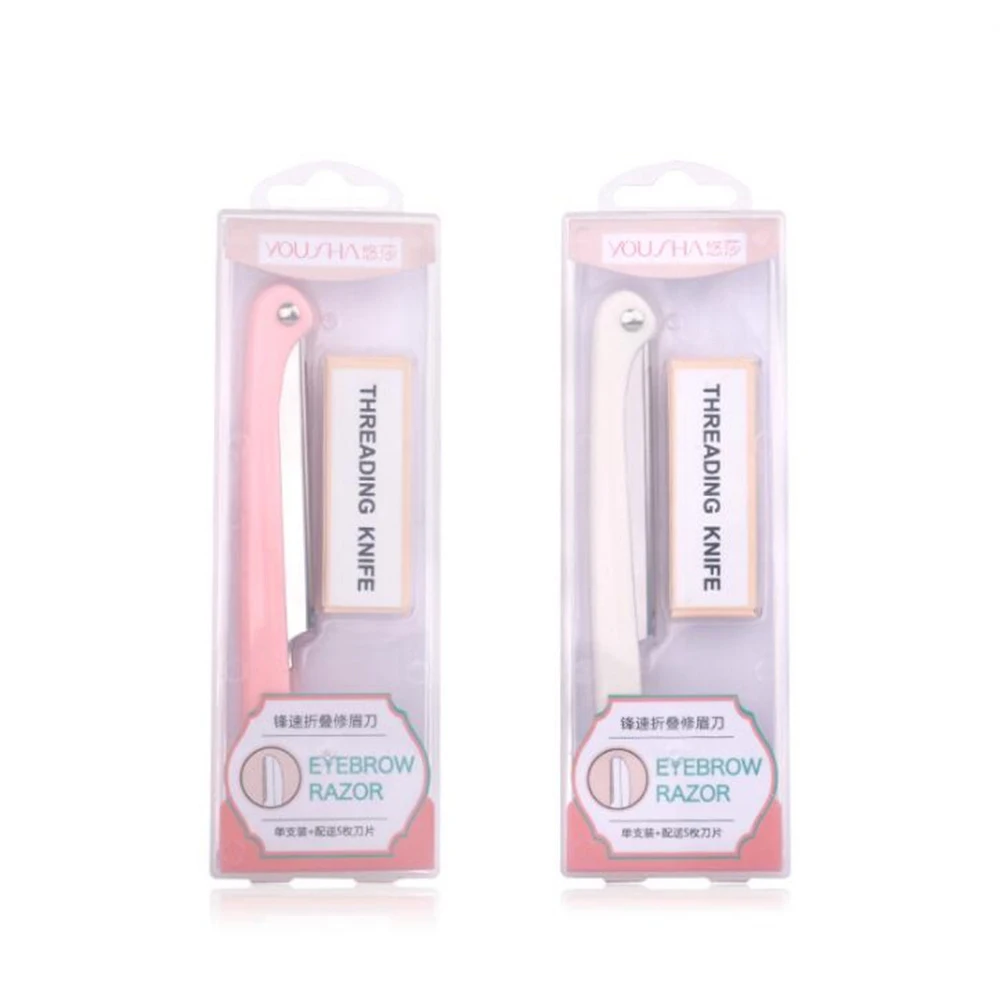 Facial Razor Women Dermaplaning Eyebrow Razor Set Blades For Women Eyebrows Face Shaver and Facial Hair Remover