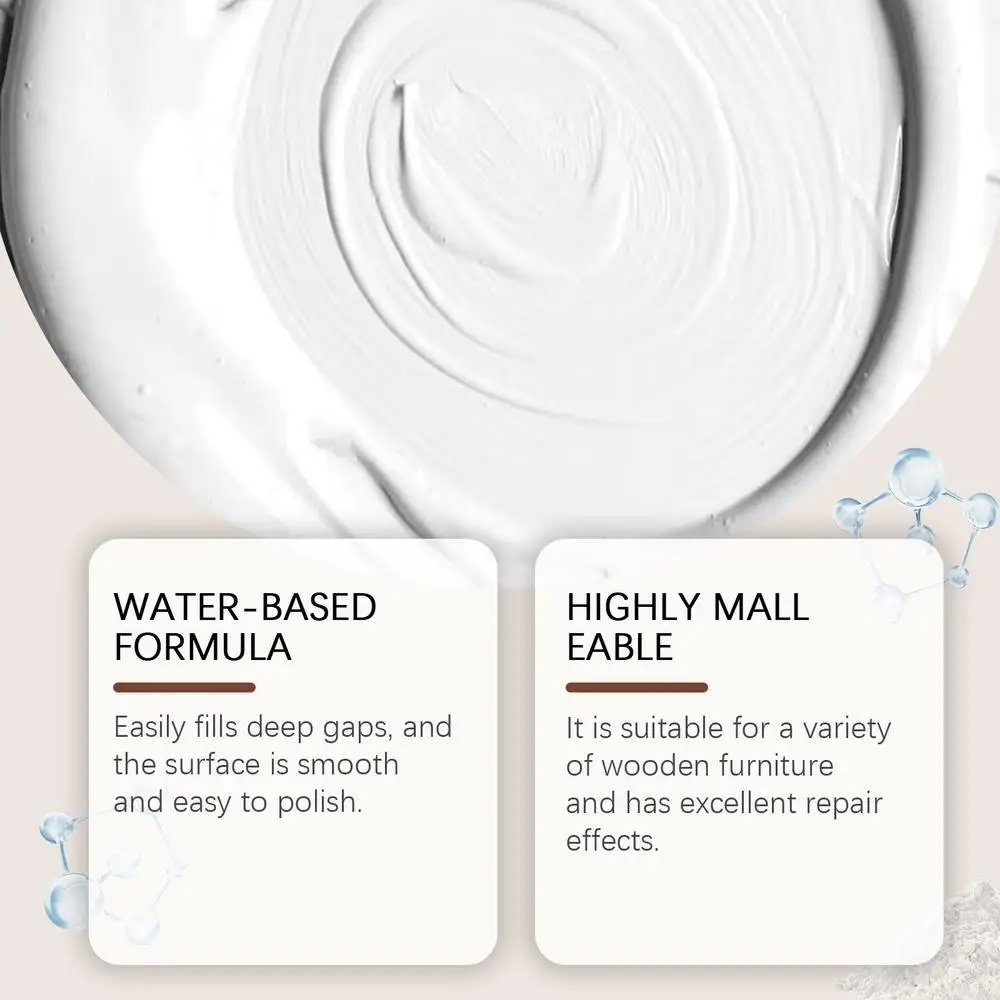 Description Picture 5 of itemWood Filler Exterior All-Purpose Exterior Wood Filler Wall Putty Hole Repair Professional Wood Hole Filler Stainable Wood Filler