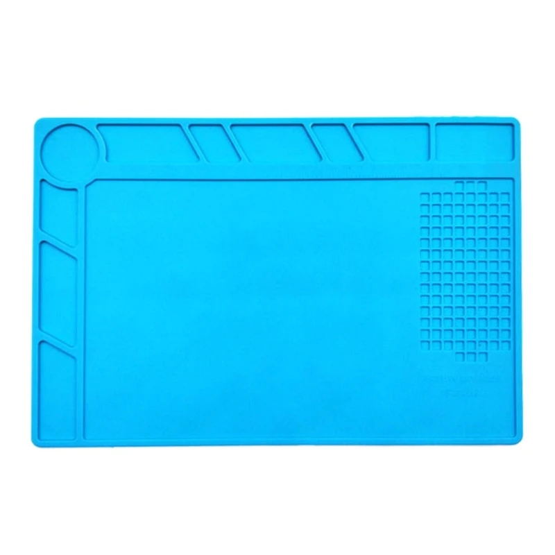 

Силиконовый коврик для пайки, термостойкий большой коврик для ремонта электронных устройств, расширяемый коврик для ремонта