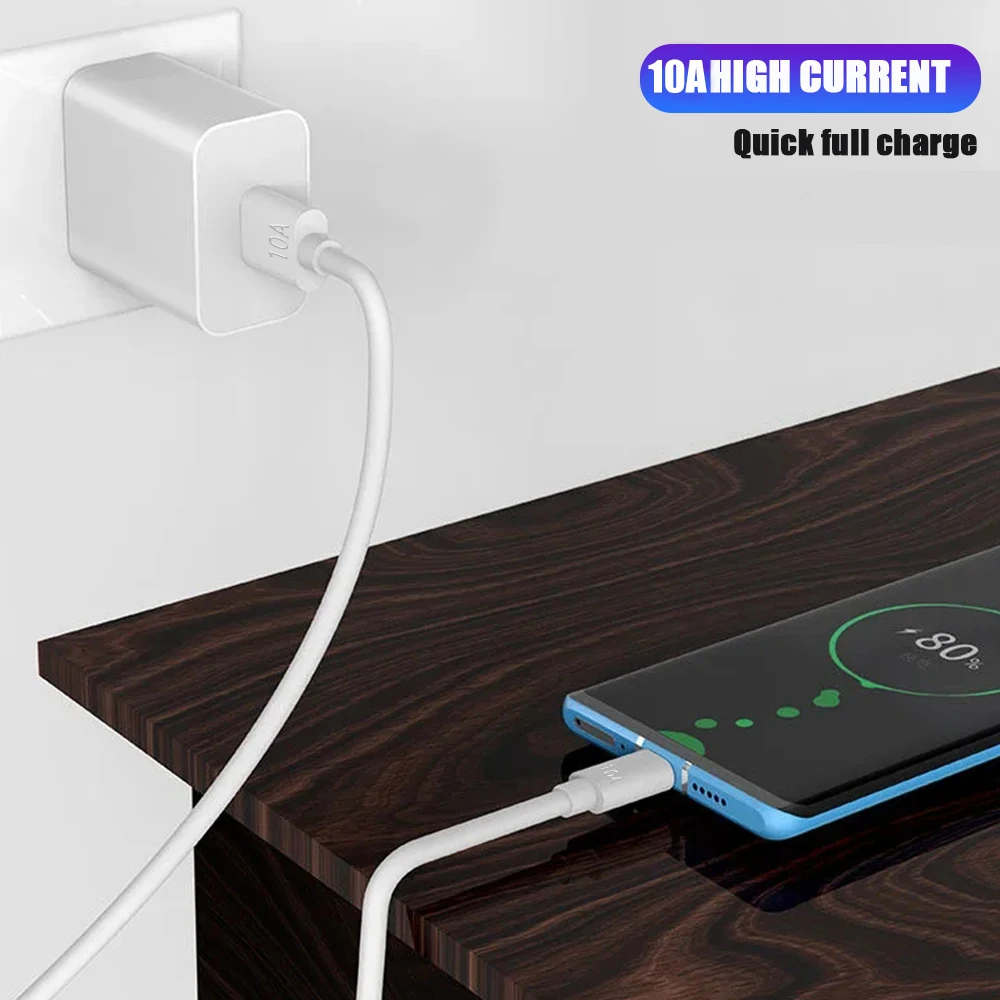 High-Speed USB A to C Charging and Data Cable - 0.25m to 2m, 10A Capacity