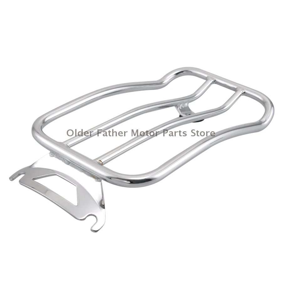 Moto Accessory Solo Seat Rear Fender Luggage Rack For Harley Electra Road Street Glide Road King FLHT FLHR FLHX FLT 1997-2020