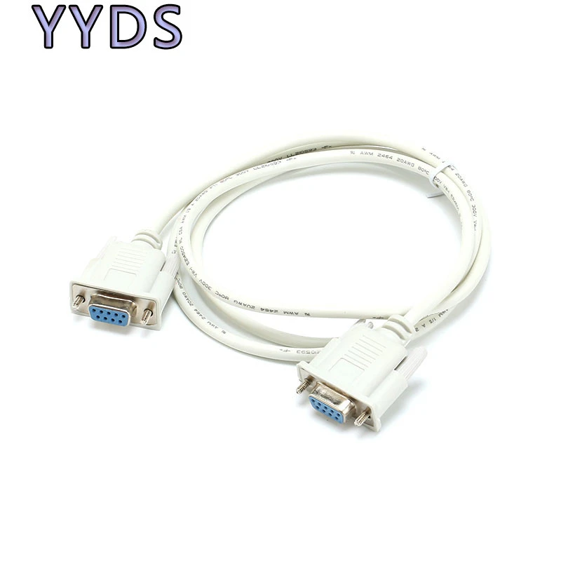 23 crossover Serial Null Modem Cable DB9F to DB9F Female to Female