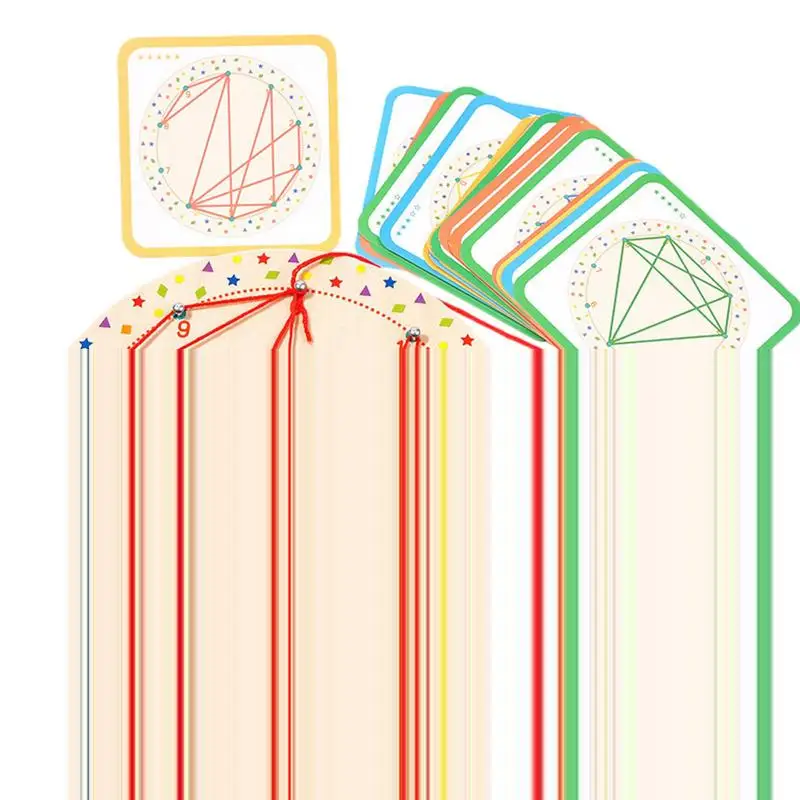 

Геодоска Монтессори, игра Монтессори, развивающие игрушки для детей, Дошкольная игра для мелкой моторики