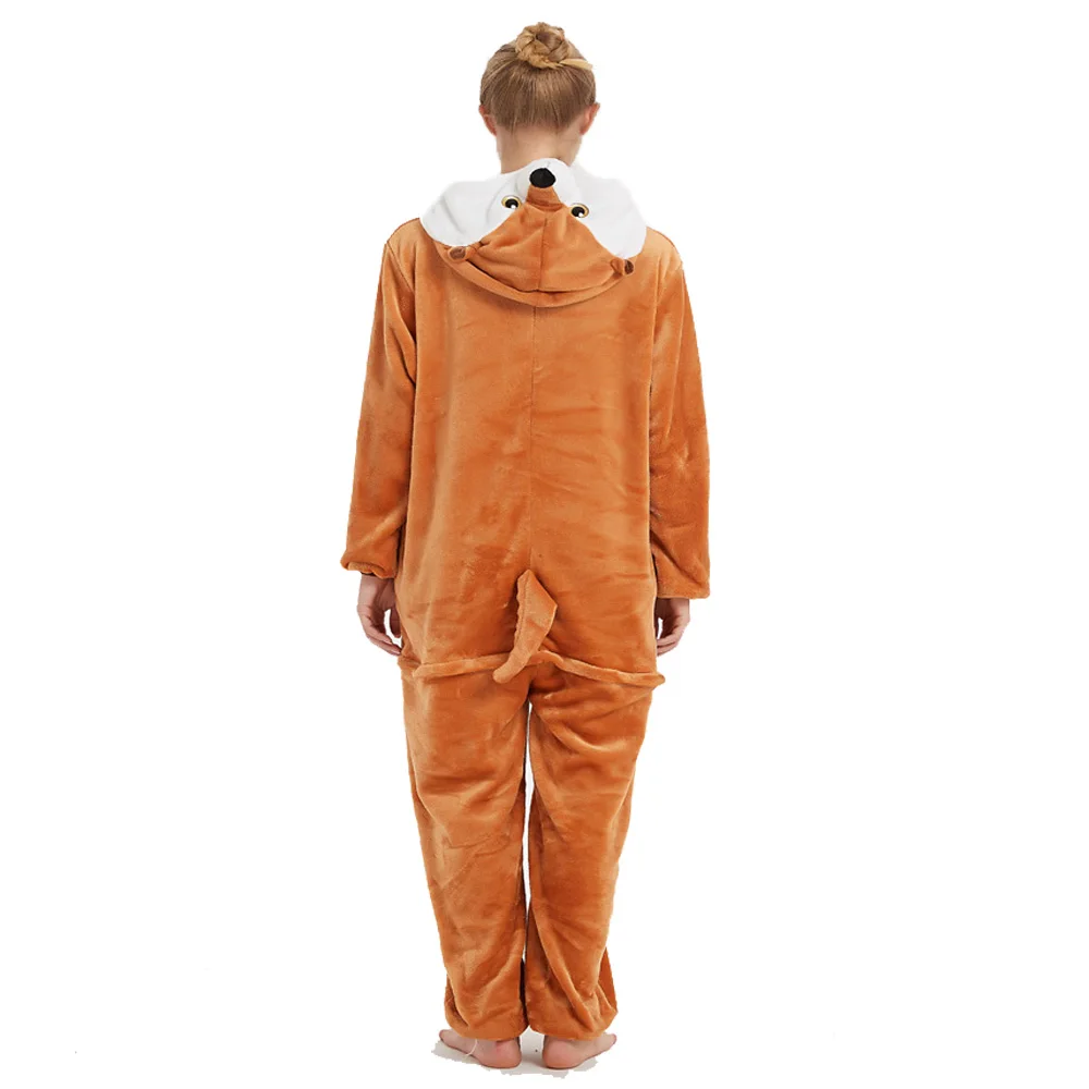 Winter Warm Flannel Sleepwear Adult Jumpsuit Men One Piece Bodysuit Adult Romper Pyjamas Onsie Pajama Bodysuit Teenager Oneises
