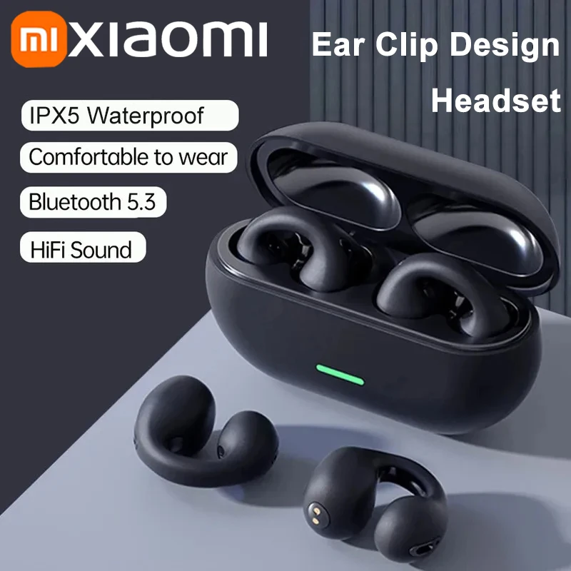 Xiaomi Wireless Bluetooth Earphones Headphones Outdoor Sport Headset Charging Box Display Touch Control HIFI Stereo Earbuds