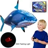 Children Cartoon remote control flying fish inflatable shark Air Swimming RC Animal Radio Balloons Clown Fish toys for kids 1