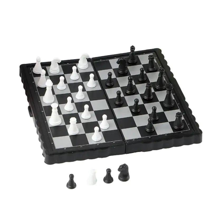 

Классическая настольная игра в шахматы, обучающий набор шахмат, складной набор шахмат, доска для начинающих, игра для детей и вз