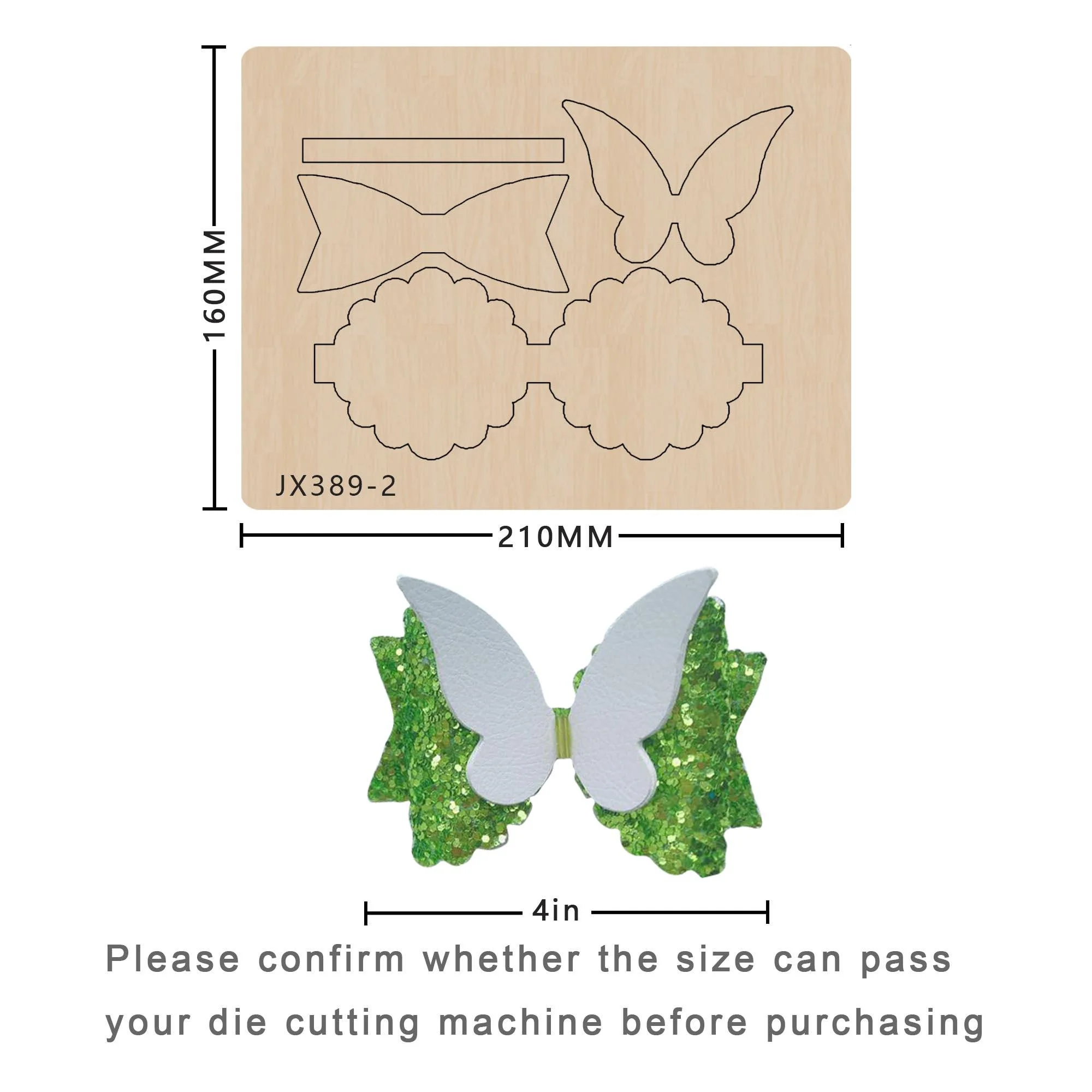 New Bow Cutting Dies Diy Handmade Leather Craft Cutter Mold Suitable
