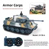 1:72 Mini 2.4G Remote Control Tank Model,Tiger Simulation Military,adjustable Speed Turret 360° Rotation,rc Tanks Toys for Boys 4
