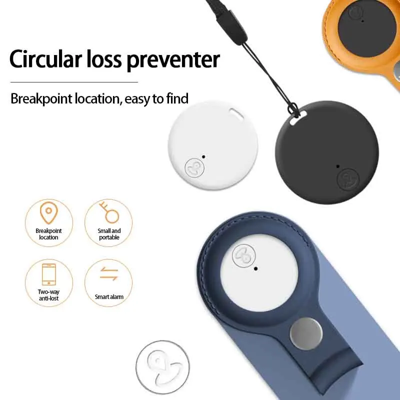 GPS Locator 1/2PCS Liwhealth Mini GPS Anti Lost Tracker Air Tag For Car Key Children Kids Finder Tag For Apple Android Phone GPS