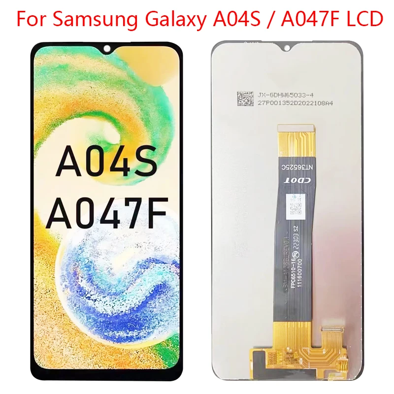 

Для Samsung A04S ЖК-дисплей сенсорный экран дигитайзер для samsung A047F, A047F/DS, A047F/DSN LCD
