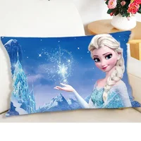 Disney Frozen Princess Pillowcase Elsa Anna Princess Pillowcase Home Living Room Sofa Room Decoration Children Gift 2