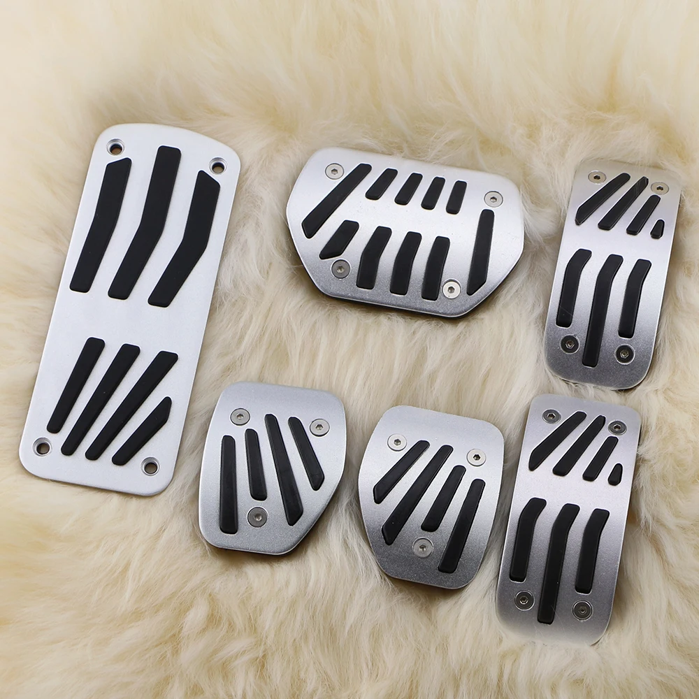 Car Pedals Foot Rest Dead Pedal Protection Cover Fit for Peugeot 2008 2013-Inner Accessories