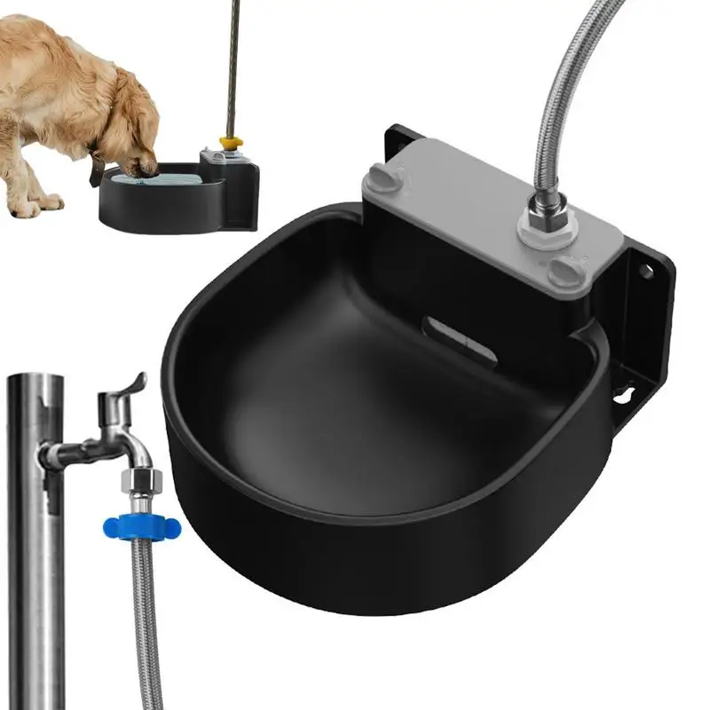 Automatic Dog Water Dispenser For Pet Yard Garden Dog Water Bowl