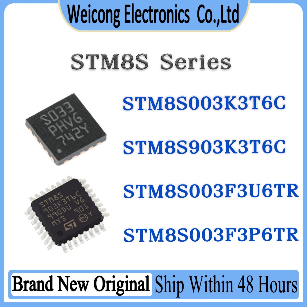 

STM8S003K3T6C STM8S903K3T6C STM8S003F3U6TR STM8S003F3P6TR STM8S003 STM8S903 STM8S003 STM8S STM8 STM ST IC MCU Chip