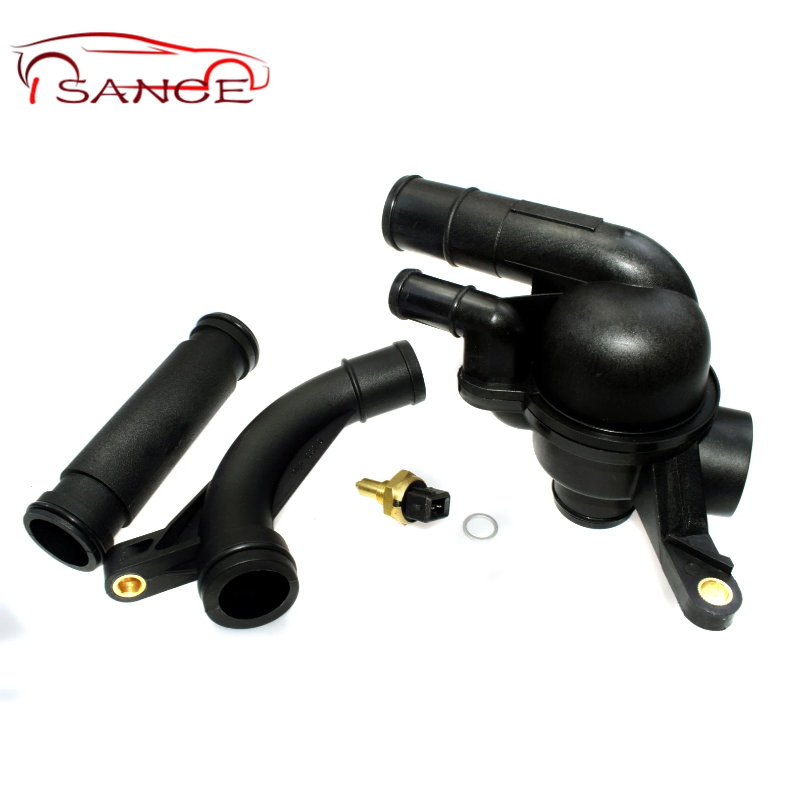THERMOSTAT&PIPE FULL KIT MG ZS ZT 2.0 2.5 PEM101050 PEP103270 PEP101970 MEK000030 For MGZT / MGZTT KV6 / V6 MGZS 180 Rover 75