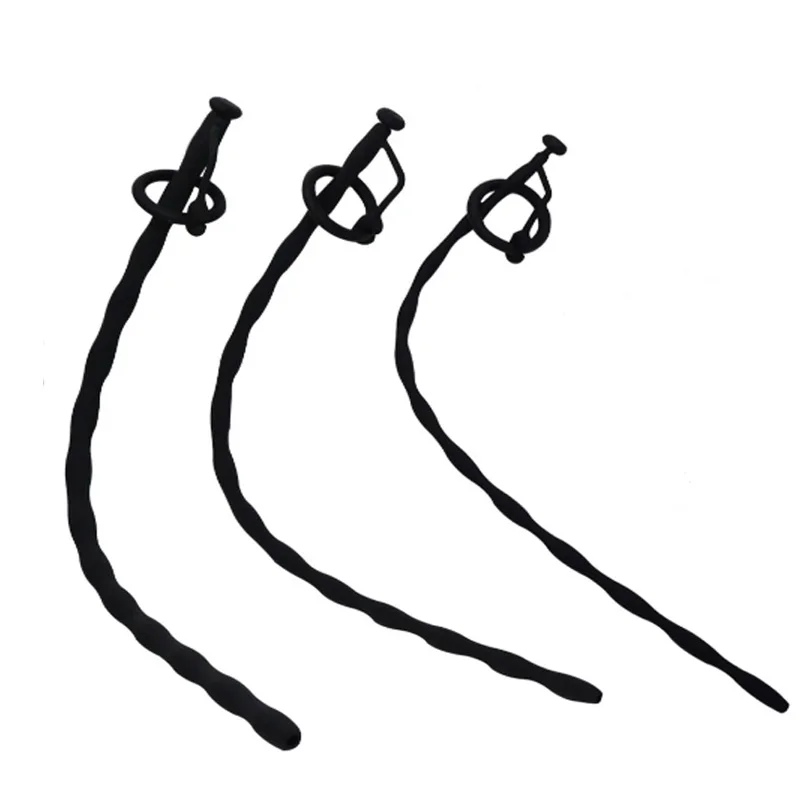 Penis Sex Toys Silicone Hollow Urethral Catheter Dilator Horse Eye Irritation Adult Sex Toy For Men Gay Penis Plug Insertion Urethral Cather
