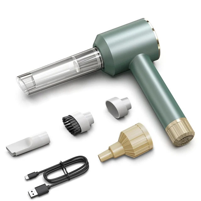 Hordozható Vezeték Nélküli Porfogó-Vákuumtisztító Könnyen Megtisztítható Otthoni És Autó Kettős Használat - Image 5