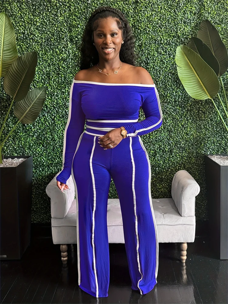 Wmstar 2 Piece Sets Women Clothing with Clear Lines High-end Feel Slim Fit Sexy and Spicy Girl Set Wholesale Dropshipping 2024