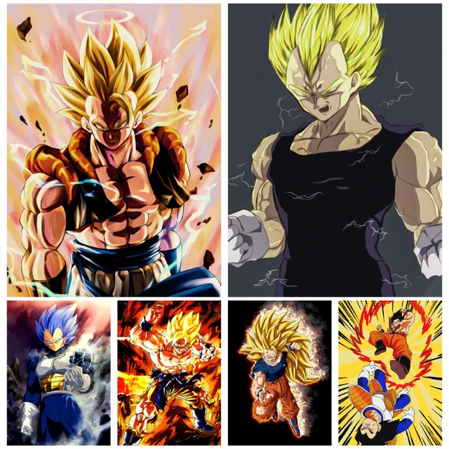 Dragon Ball Z Goku Fight wall decals stickers mural home decor for