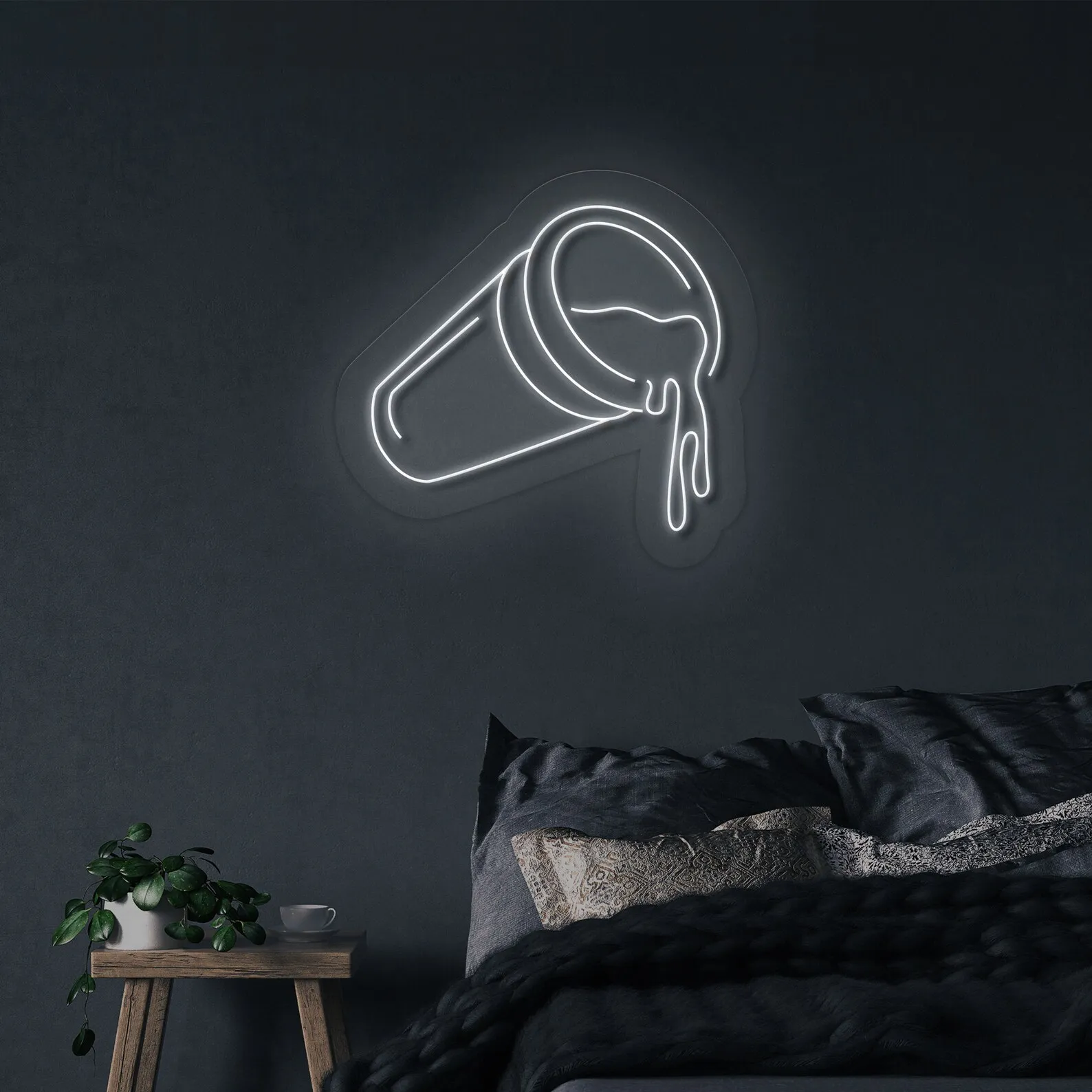 

Coffee neon sign USB Powered for Room Decor, LED Neon Light Dimmable Night Lamp for Pub Shop Wall Art