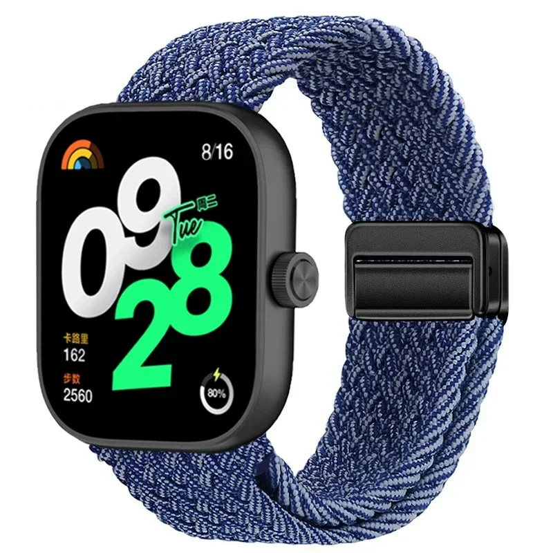 Magnetic Adjustable Braided Nylon Sport Strap Replacement Bracelet