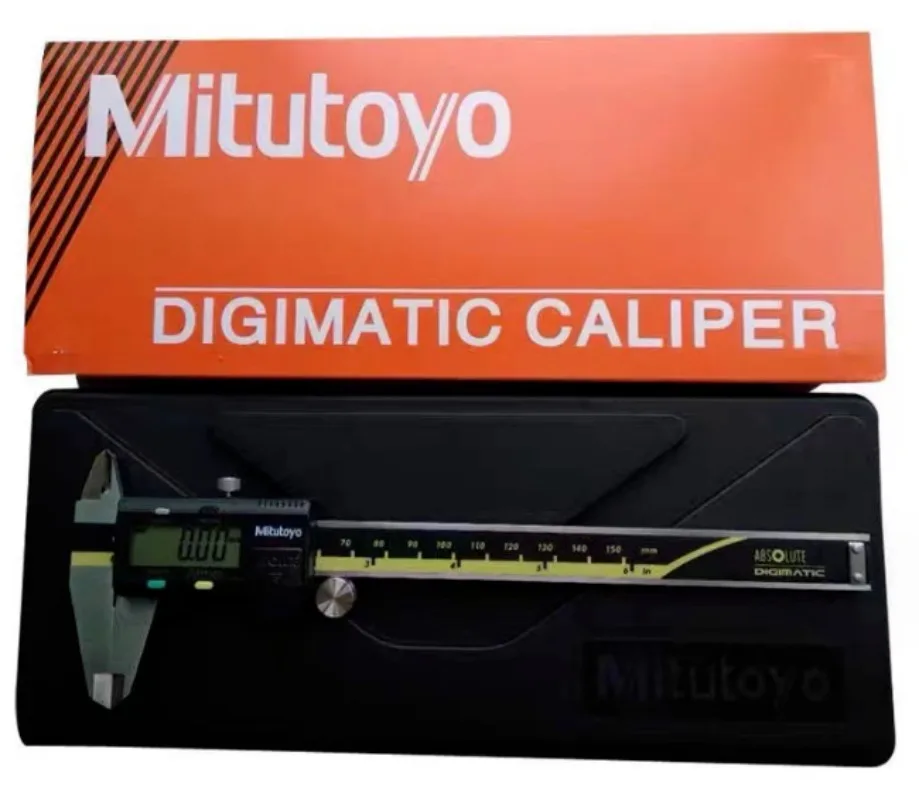 

Mitutoyo Japan Digital Caliper Stainless Steel 500-197-20 200mm/0-8" Absolute Digital Digimatic Vernier Caliper